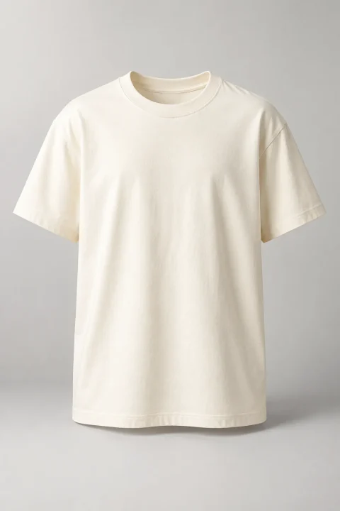 Everyday Crew Tee in Ivory