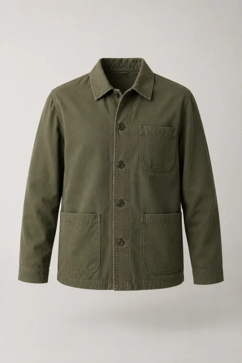 Everyday Chore Jacket in Olive
